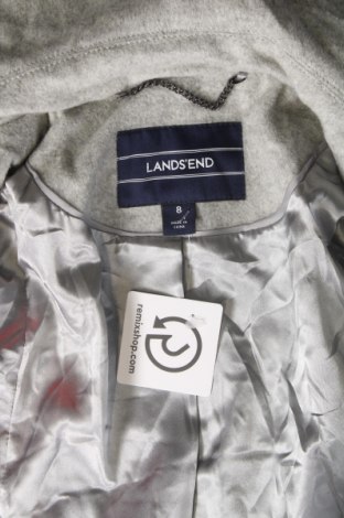 Damenmantel Lands' End, Größe S, Farbe Grau, Preis 27,99 €