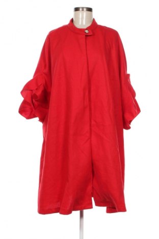 Damenmantel SHEIN, Größe 4XL, Farbe Rot, Preis € 26,99