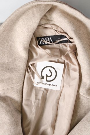 Damenmantel Zara, Größe S, Farbe Beige, Preis € 47,79