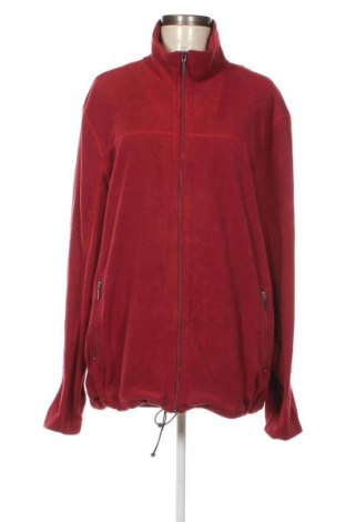 Γυναικεία ζακέτα fleece, Μέγεθος 3XL, Χρώμα Κόκκινο, Τιμή 14,99 €