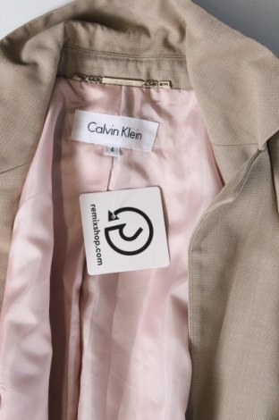 Damski żakiet Calvin Klein, Rozmiar S, Kolor Beżowy, Cena 362,99 zł