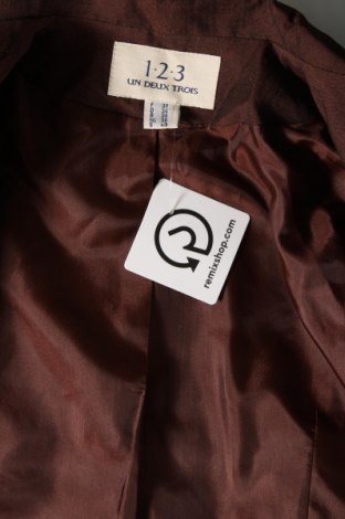 Damen Blazer Un Deux Trois, Größe M, Farbe Braun, Preis 12,99 €