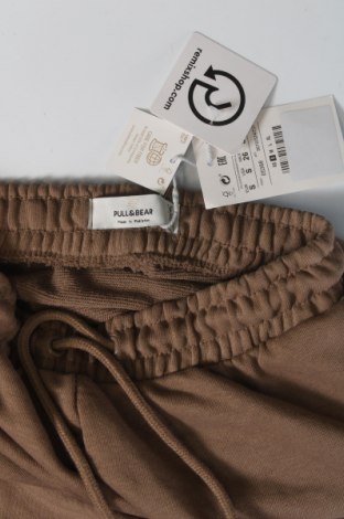 Γυναικείο αθλητικό παντελόνι Pull&Bear, Μέγεθος S, Χρώμα Καφέ, Τιμή 15,49 €