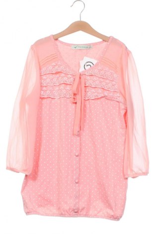 Kinder Shirt, Größe 12-13y/ 158-164 cm, Farbe Rosa, Preis 1,99 €