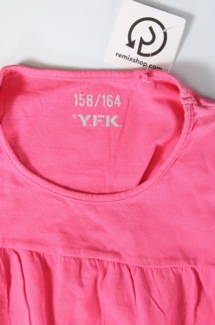 Kinder Shirt Y.F.K., Größe 12-13y/ 158-164 cm, Farbe Rosa, Preis € 5,00