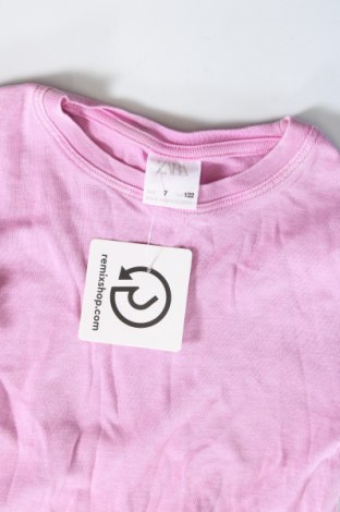 Kinder Shirt Zara, Größe 6-7y/ 122-128 cm, Farbe Rosa, Preis € 2,99