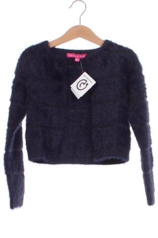 Kinder Strickjacke Derhy, Größe 6-7y/ 122-128 cm, Farbe Blau, Preis € 39,99