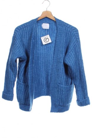 Kinder Strickjacke Zara Kids, Größe 11-12y/ 152-158 cm, Farbe Blau, Preis 7,29 €