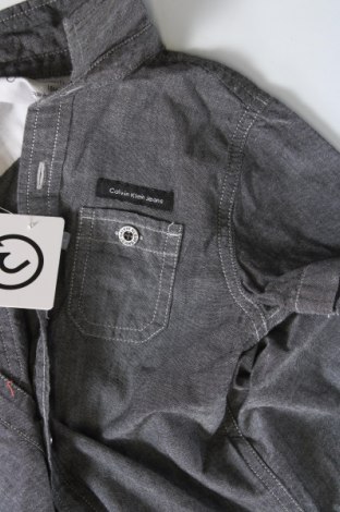 Dětská košile  Calvin Klein Jeans, Velikost 12-18m/ 80-86 cm, Barva Šedá, Cena  409,00 Kč