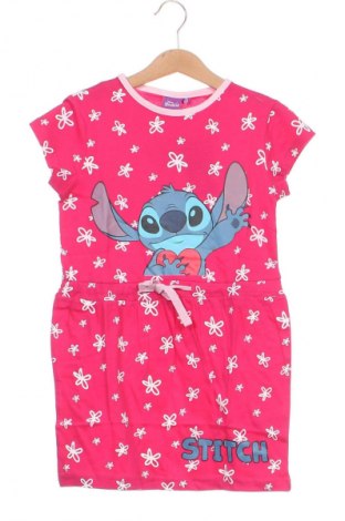 Kinderkleid Stitch's, Größe 6-7y/ 122-128 cm, Farbe Rosa, Preis 50,49 €