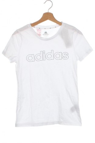 Kinder T-Shirt Adidas, Größe 14-15y/ 168-170 cm, Farbe Weiß, Preis € 13,99