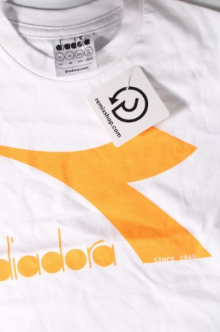 Kinder T-Shirt Diadora, Größe 4-5y/ 110-116 cm, Farbe Weiß, Preis € 6,49