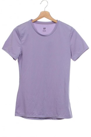 Dziecięcy T-shirt H&M Sport, Rozmiar 14-15y/ 168-170 cm, Kolor Fioletowy, Cena 16,99 zł