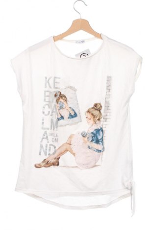 Kinder T-Shirt Junior B., Größe 15-18y/ 170-176 cm, Farbe Weiß, Preis € 8,00