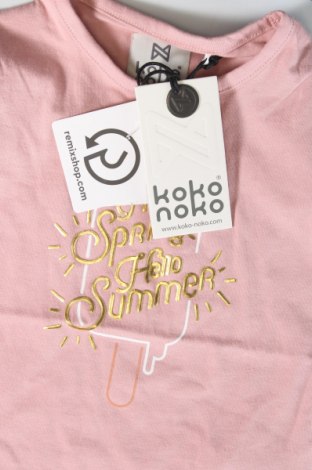 Dziecięcy T-shirt Koko Noko, Rozmiar 2-3y/ 98-104 cm, Kolor Różowy, Cena 42,99 zł