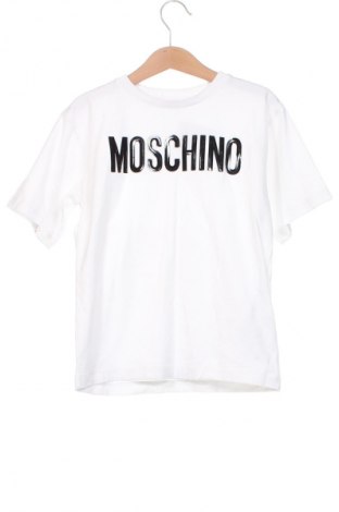 Kinder T-Shirt Moschino, Größe 5-6y/ 116-122 cm, Farbe Weiß, Preis 35,29 €