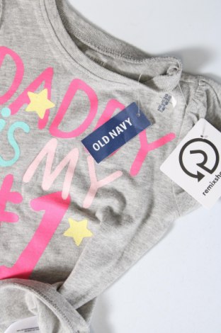 Dziecięcy T-shirt Old Navy, Rozmiar 12-18m/ 80-86 cm, Kolor Szary, Cena 48,99 zł