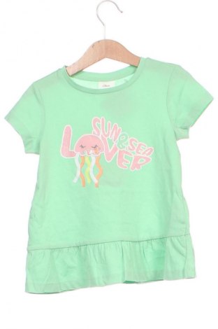 Kinder T-Shirt S.Oliver, Größe 3-4y/ 104-110 cm, Farbe Grün, Preis € 17,79