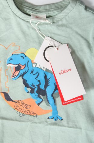 Kinder T-Shirt S.Oliver, Größe 18-24m/ 86-98 cm, Farbe Grün, Preis € 17,79