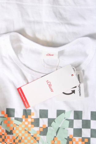 Kinder T-Shirt S.Oliver, Größe 13-14y/ 164-168 cm, Farbe Weiß, Preis € 17,79