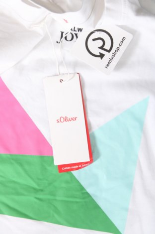 Kinder T-Shirt S.Oliver, Größe 15-18y/ 170-176 cm, Farbe Weiß, Preis 5,99 €