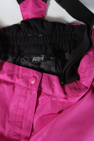 Kinderoverall für Wintersport Crivit, Größe 10-11y/ 146-152 cm, Farbe Rosa, Preis 12,99 €