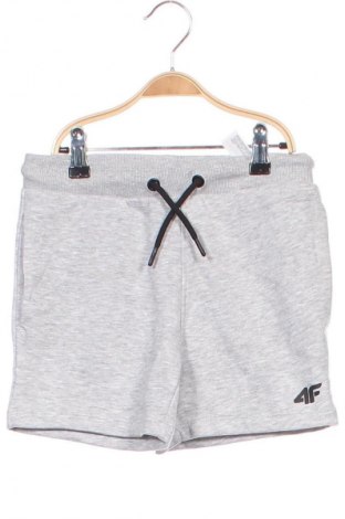 Kinder Shorts 4F, Größe 7-8y/ 128-134 cm, Farbe Grau, Preis 6,99 €