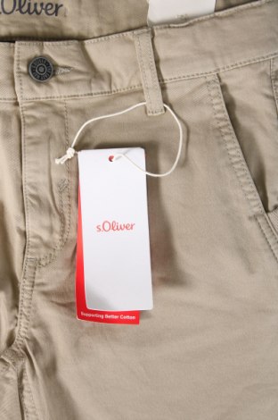 Pantaloni scurți pentru copii S.Oliver, Mărime 12-13y/ 158-164 cm, Culoare Bej, Preț 131,79 Lei