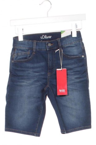 Pantaloni scurți pentru copii S.Oliver, Mărime 9-10y/ 140-146 cm, Culoare Albastru, Preț 184,99 Lei