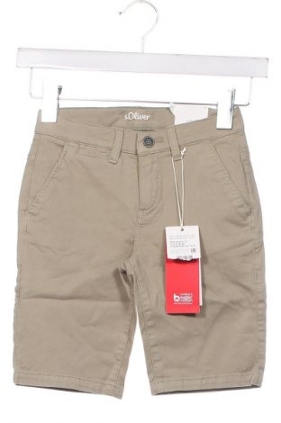 Pantaloni scurți pentru copii S.Oliver, Mărime 6-7y/ 122-128 cm, Culoare Bej, Preț 131,79 Lei