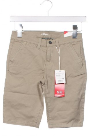 Pantaloni scurți pentru copii S.Oliver, Mărime 8-9y/ 134-140 cm, Culoare Verde, Preț 131,79 Lei