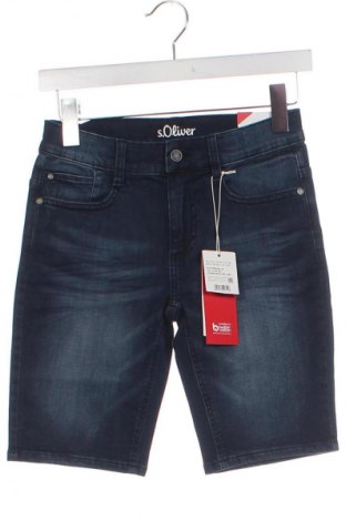 Kinder Shorts S.Oliver, Größe 8-9y/ 134-140 cm, Farbe Blau, Preis 13,49 €