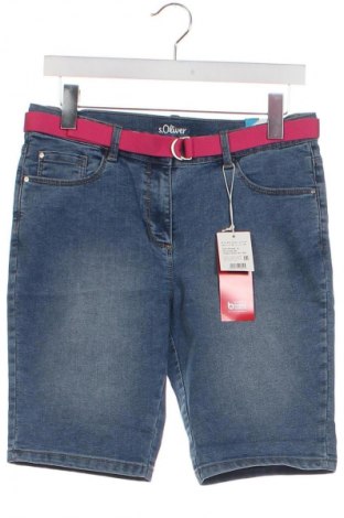 Kinder Shorts S.Oliver, Größe 12-13y/ 158-164 cm, Farbe Blau, Preis 9,99 €