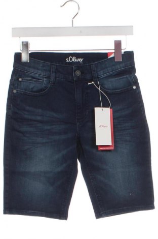 Pantaloni scurți pentru copii S.Oliver, Mărime 9-10y/ 140-146 cm, Culoare Albastru, Preț 51,99 Lei