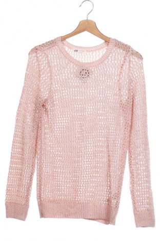 Kinderpullover H&M, Größe 12-13y/ 158-164 cm, Farbe Rosa, Preis 4,99 €