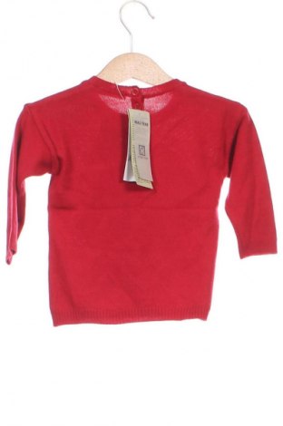 Dziecięcy sweter United Colors Of Benetton, Rozmiar 9-12m/ 74-80 cm, Kolor Czerwony, Cena 54,99 zł