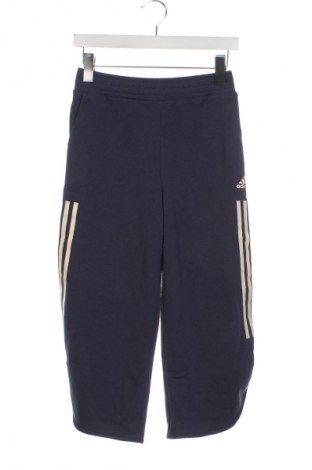 Kinder Sporthose Adidas, Größe 11-12y/ 152-158 cm, Farbe Blau, Preis 13,99 €