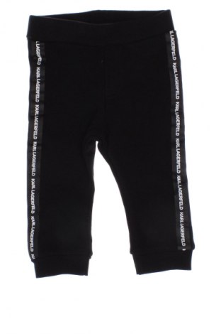 Pantaloni de trening, pentru copii Karl Lagerfeld, Mărime 9-12m/ 74-80 cm, Culoare Negru, Preț 234,49 Lei