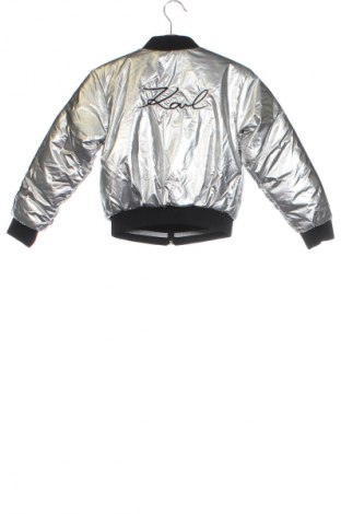 Kinderjacke Karl Lagerfeld, Größe 3-4y/ 104-110 cm, Farbe Grau, Preis 147,79 €