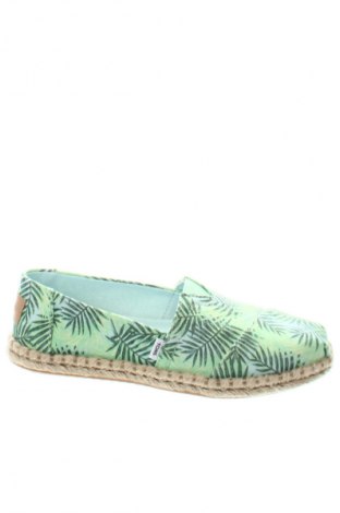 Espadrilles Toms, Größe 35, Farbe Grün, Preis € 8,49