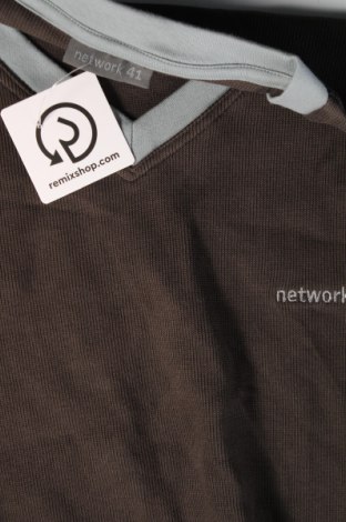 Ανδρική μπλούζα Network, Μέγεθος L, Χρώμα Γκρί, Τιμή 5,99 €