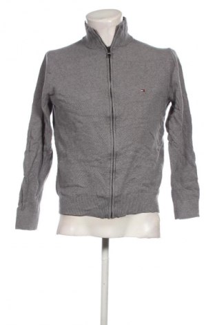 Herren Strickjacke Tommy Hilfiger, Größe M, Farbe Grau, Preis 36,99 €