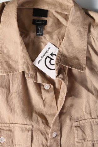 Herrenhemd H&M, Größe L, Farbe Beige, Preis € 12,03