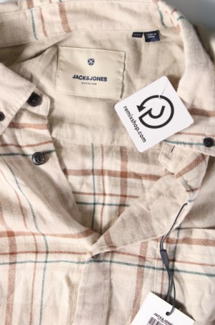 Pánská košile  Jack & Jones PREMIUM, Velikost XXL, Barva Béžová, Cena  337,00 Kč