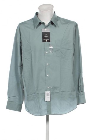 Cămașă de bărbați Van Heusen, Mărime XXL, Culoare Verde, Preț 83,99 Lei