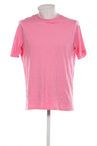 Herren T-Shirt Bershka, Größe M, Farbe Rosa, Preis 7,99 €