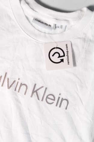 Męski T-shirt Calvin Klein, Rozmiar XL, Kolor Biały, Cena 123,99 zł