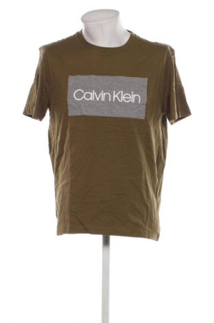 Tricou de bărbați Calvin Klein, Mărime XL, Culoare Verde, Preț 111,99 Lei