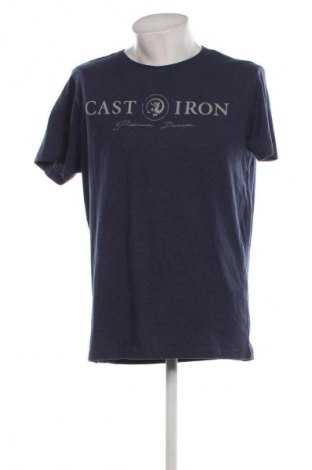 Ανδρικό t-shirt Cast Iron, Μέγεθος XL, Χρώμα Μπλέ, Τιμή 15,99 €