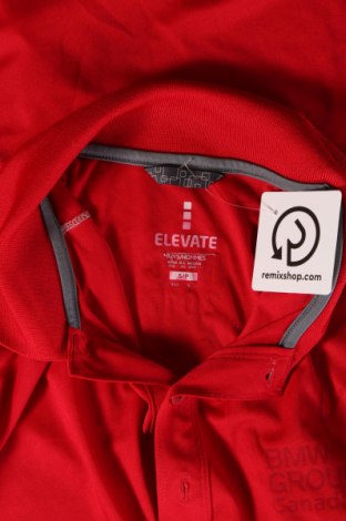 Męski T-shirt Elevate, Rozmiar S, Kolor Czerwony, Cena 17,99 zł